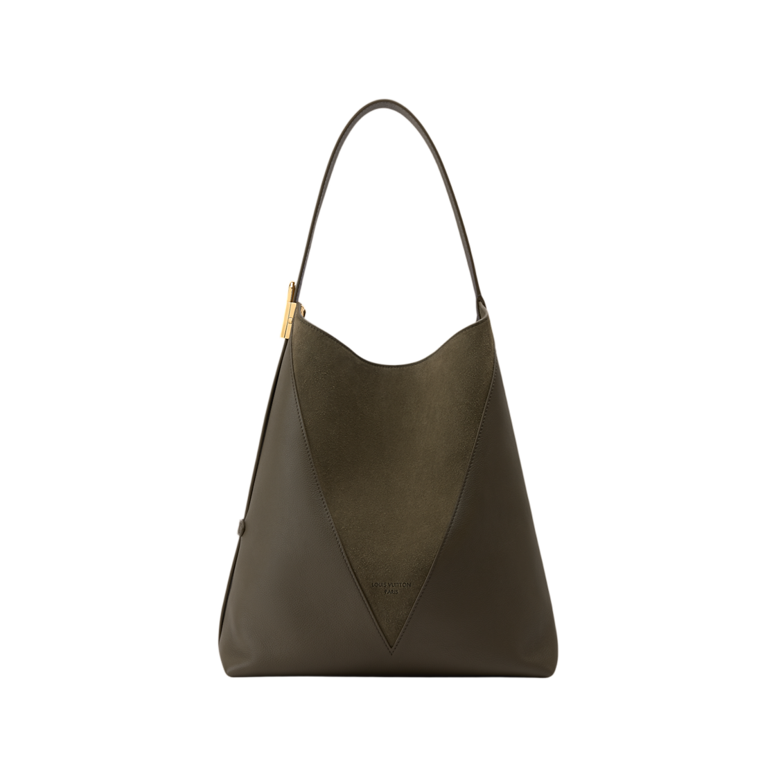 M29144 Louis Vuitton Hobo MM Dark Fango