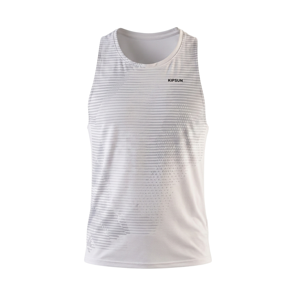 데카트론 남성 러닝 경량 싱글렛 900 울트라라이트 코튼 화이트(DECATHLON Men's Running Lightweight Singlet 900 Ultralight Cotton White)