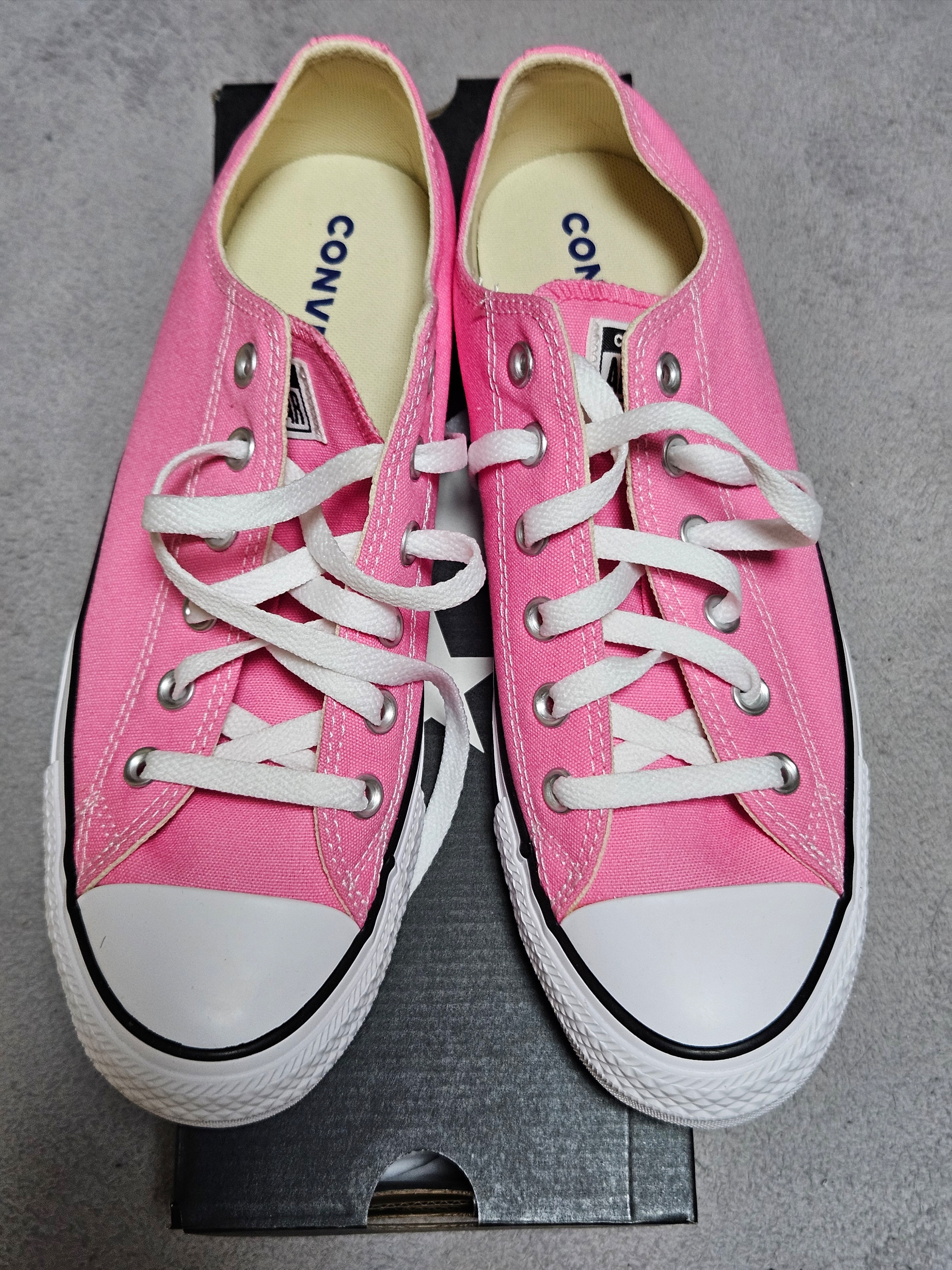 Converse Addict Chuck Taylor Canvas Ox Pink 착용 스타일