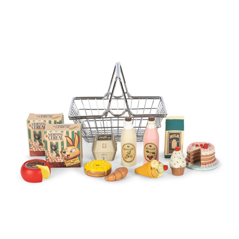 콩제슬래드 미니 마켓 식료품 세트 멀티(Konges Sløjd Mini Market Grocery Set Multi) - 2