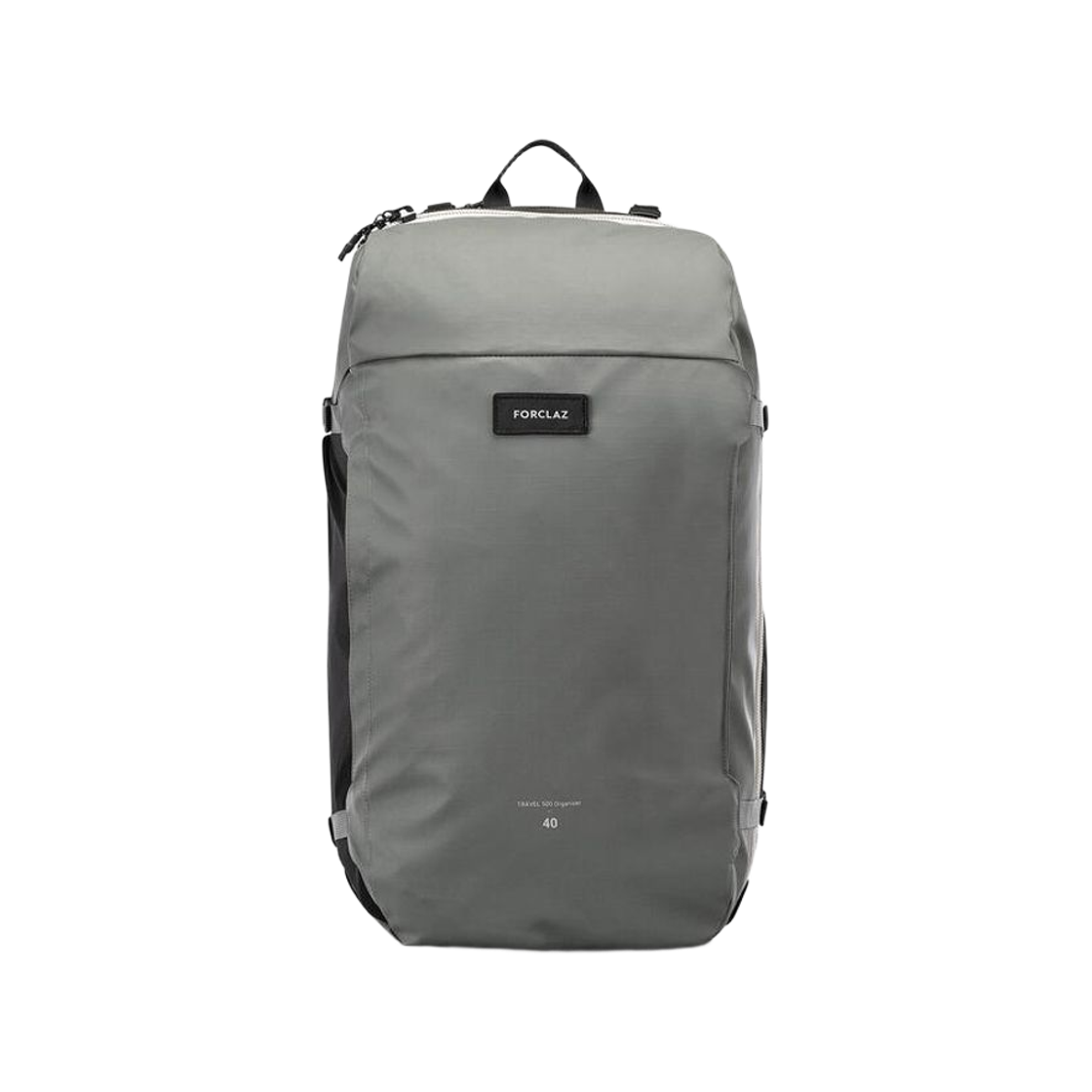 데카트론 백패킹 오거나이저 백팩 40L 트래블 500 애쉬 카키 브라운(DECATHLON Backpacking Organizer Backpack 40L Travel 500 Ash Khaki Brown)
