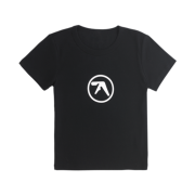 Aphex Twin Aphex Logo Cropped Ribbed T-Shirt Black