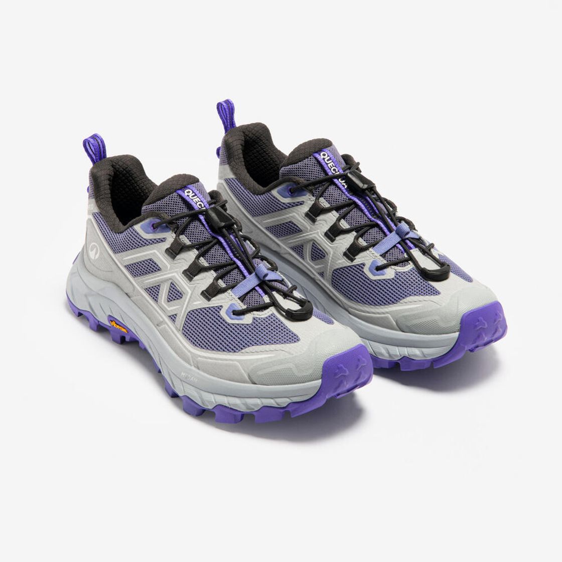 데카트론 여성 경량 단목 하이킹화 MH900 라이트 포기 퍼플(DECATHLON Women's Lightweight Low-Cut Hiking Shoes MH900 Light Foggy Purple) - 2