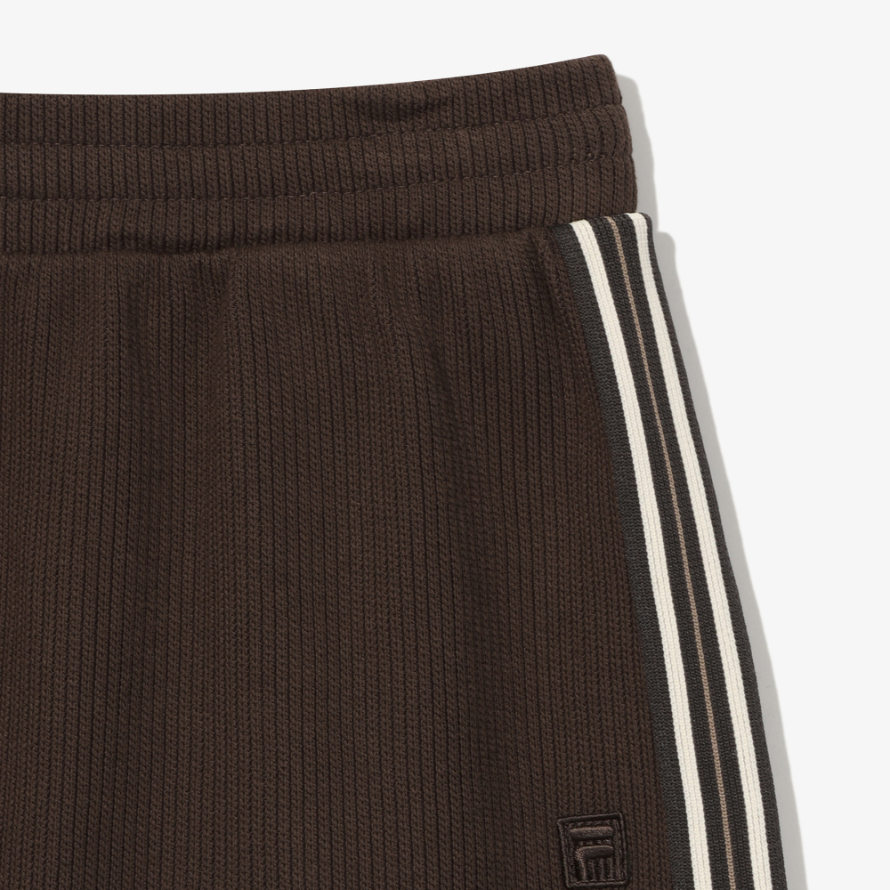 [6% 적립] 휠라 1911 니트 트랙 스커트 브라운([6% 적립] FILA 1911 Knit Track Skirt Brown) - 4