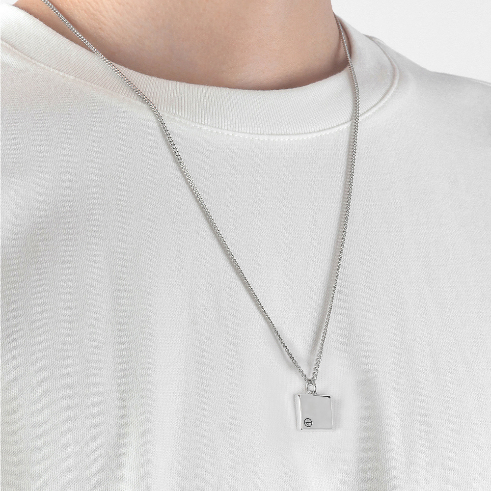논논 로고 3 넥클리스(Nonenon Logo 3 Necklace) - 5