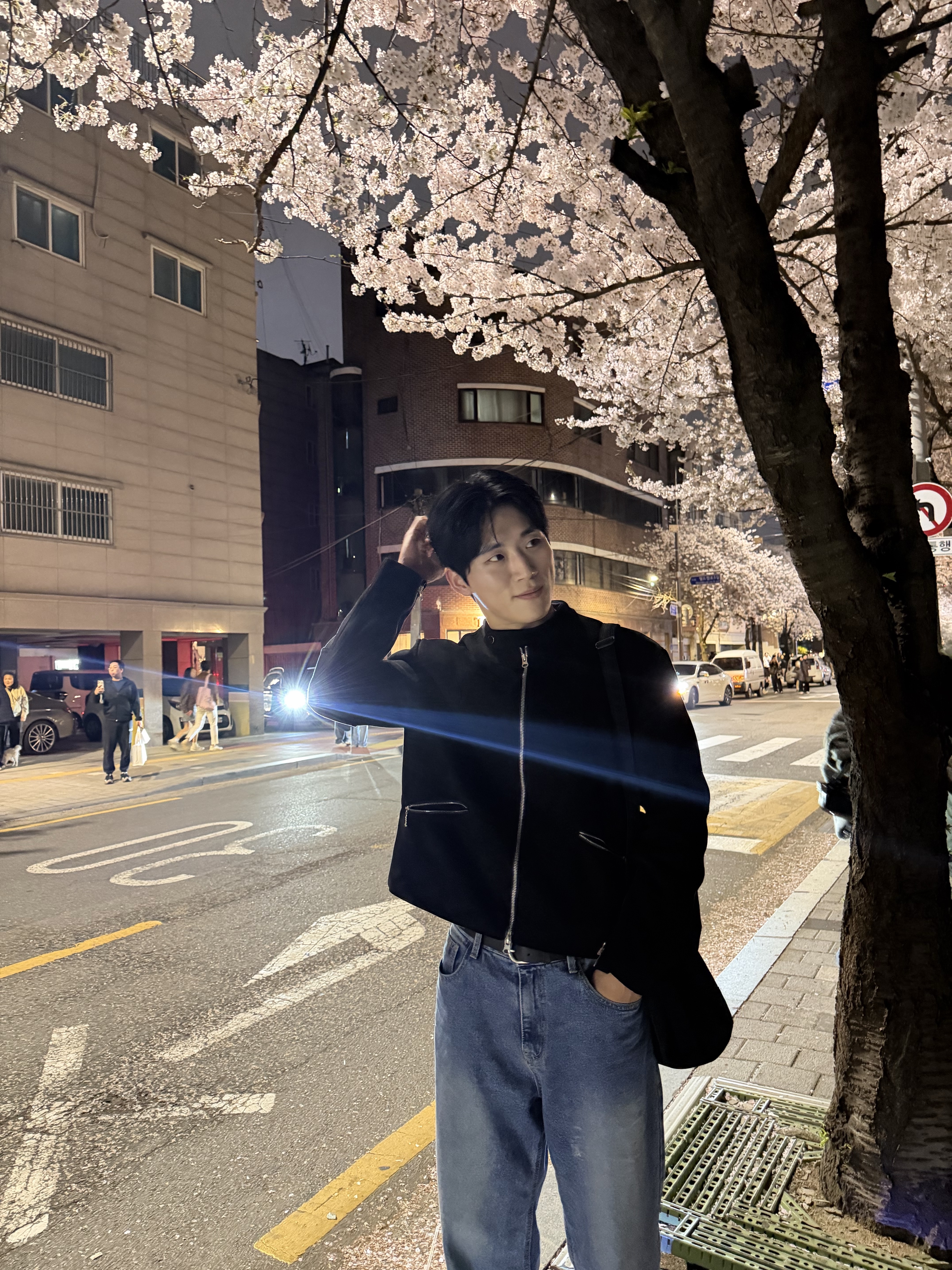 Kinchi Shower - 808 (a) Black 착용 스타일 - 3