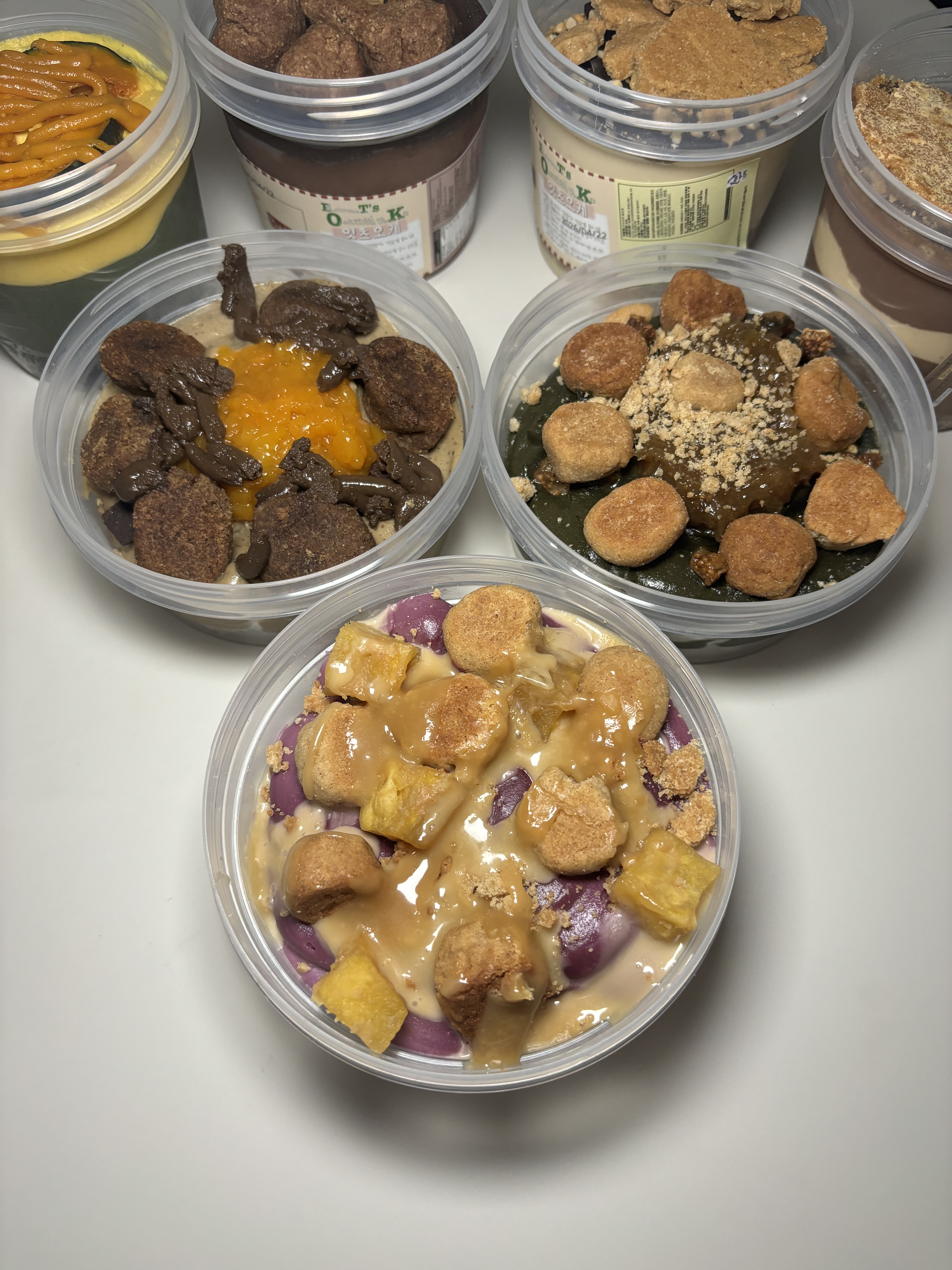 [KREAM 단독] EATFORREST Butter Ttok (4PCS) Variety 4 Type Set, [KREAM 단독] EATFORREST Basque Cheesecake Cup Set 착용 스타일 - 2