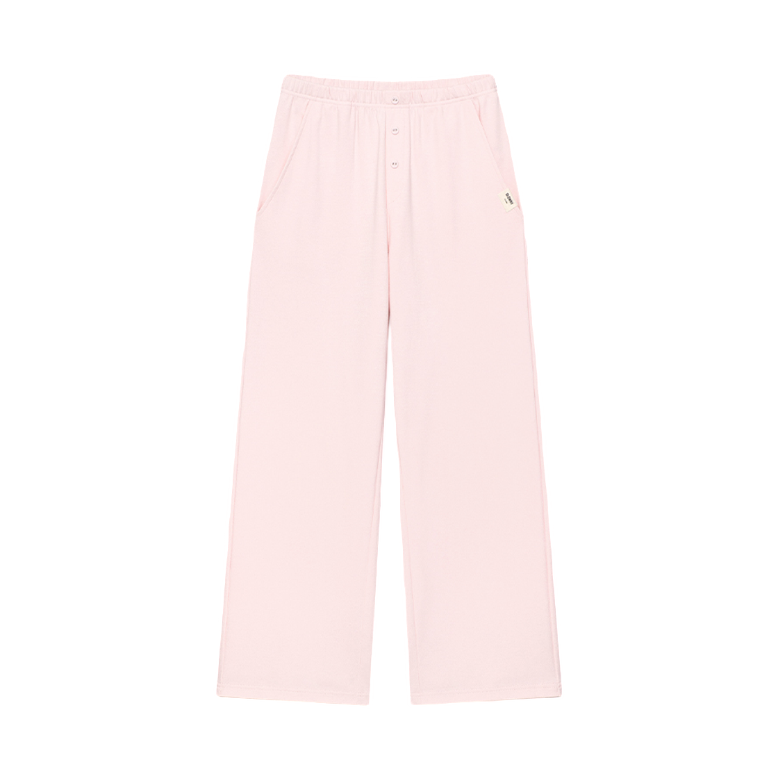 - (W) Glowny G Button Fly Pants Strawberry