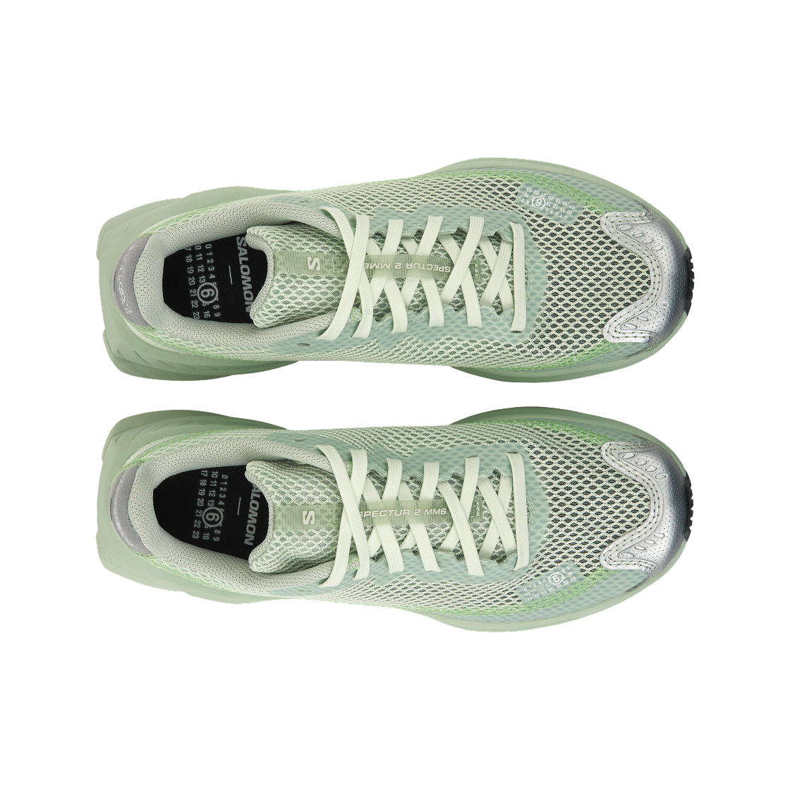 살로몬 x MM6 메종 마르지엘라 스펙터 2 씨폼 그린(Salomon x MM6 Maison Margiela Spectur 2 Seafoam Green) - 5