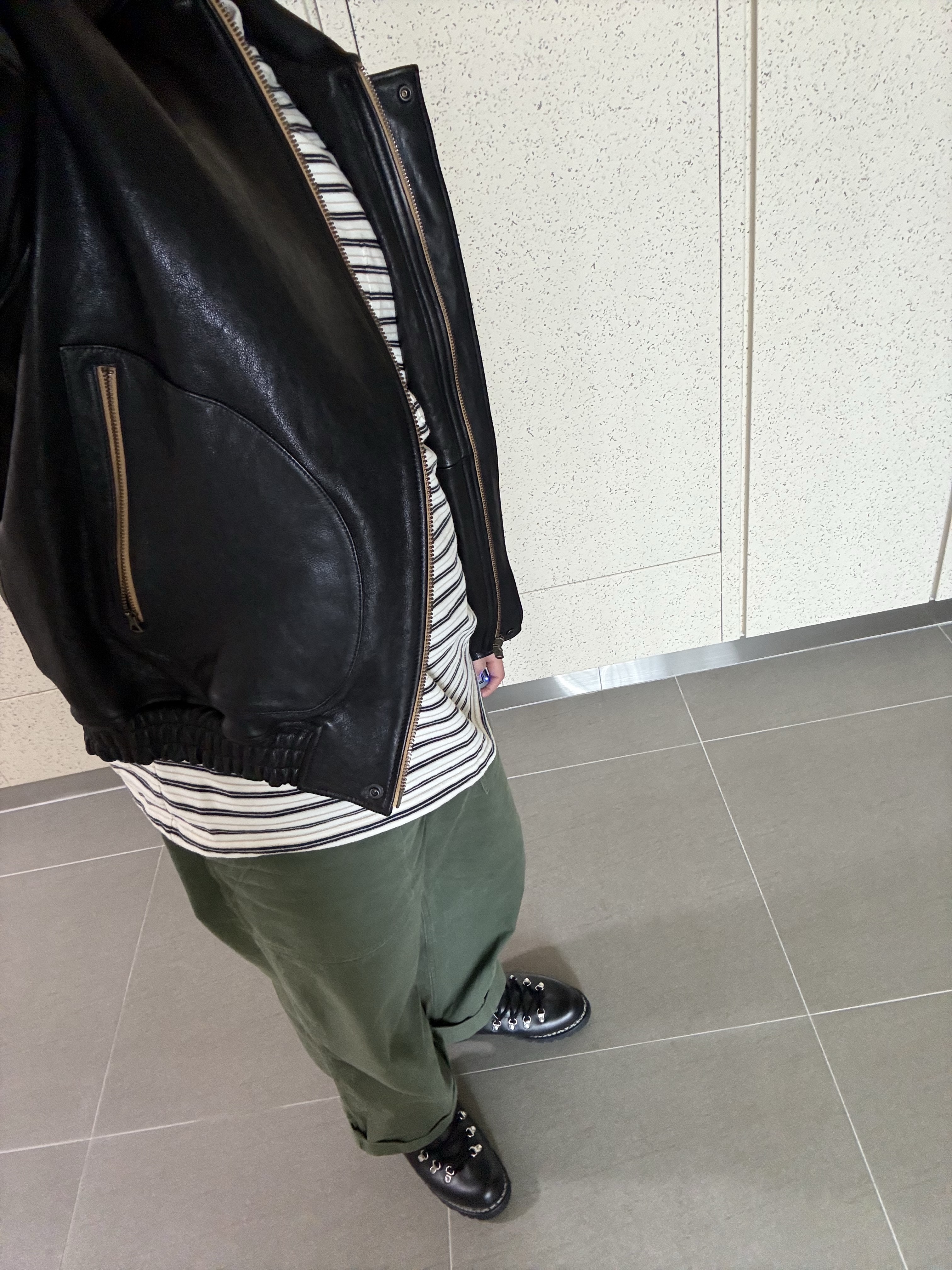 Paraboot Avoriaz Jannu Lisse Noir 착용 스타일 - 2