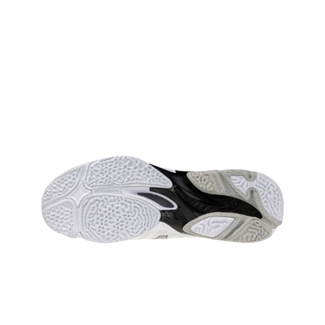 미즈노 웨이브 라이트닝 엘리트 와이드 화이트 블랙(Mizuno Wave Lightning Elite Wide White Black) - 2