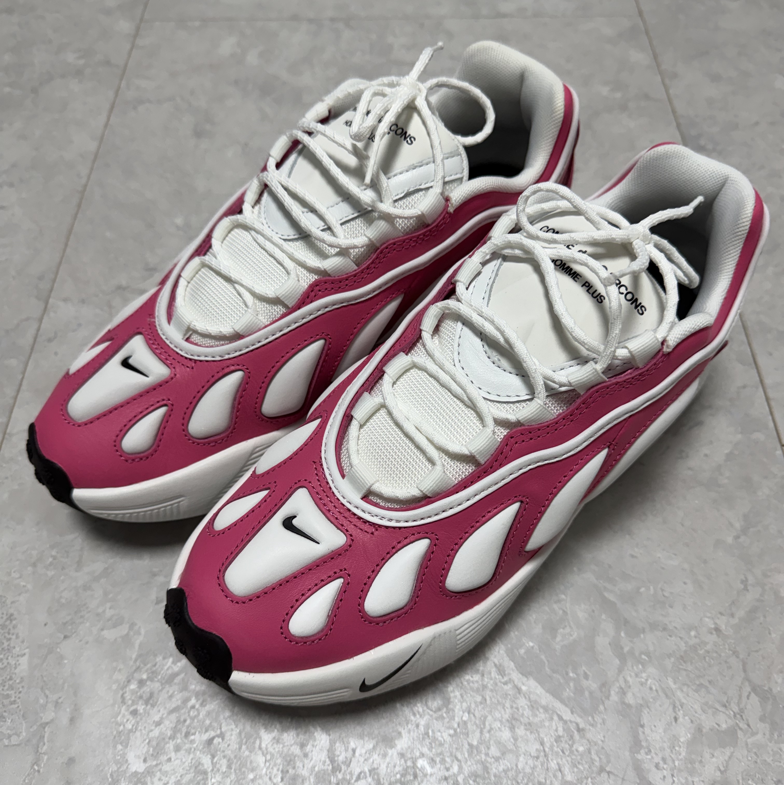 Nike x Comme des Garcons Homme Plus Sense 96 SP Pink White 착용 스타일