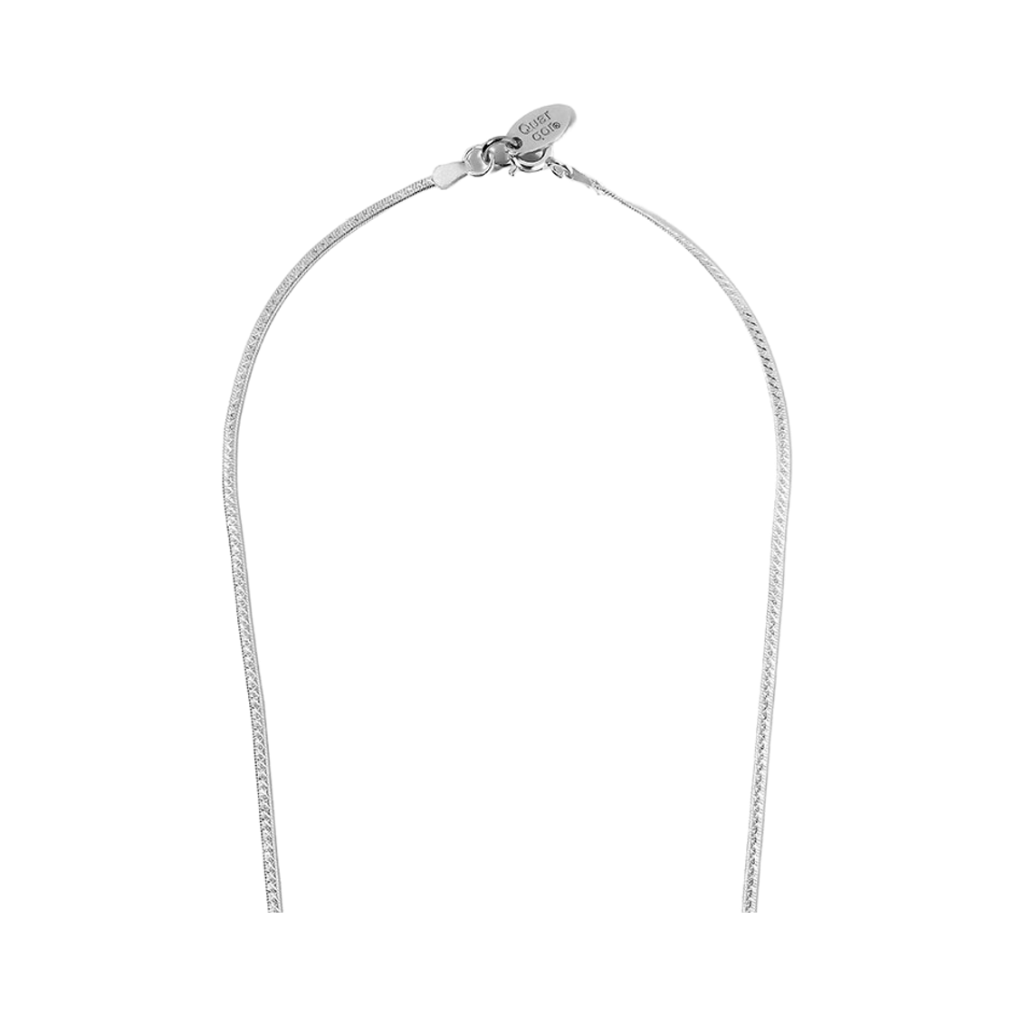 쿼르코어 #7518 실버92.5 넥클리스(Quarqor #7518 silver92.5 Necklace) - 2