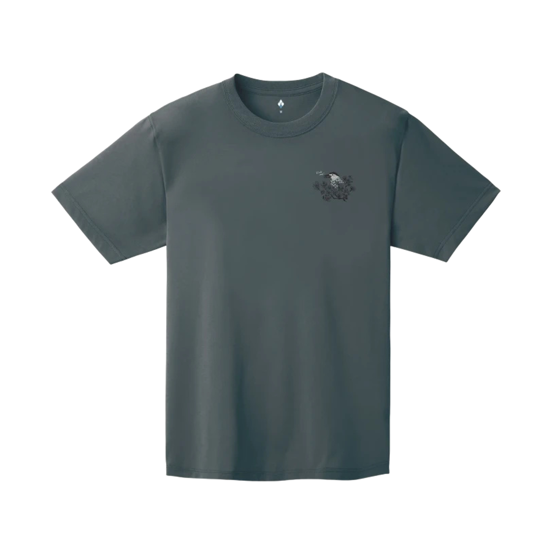 몽벨 위크론 버드 리서치 스팟 넛크래커 티셔츠 그레이(Montbell Wickron Bird Research Spotted Nutcracker T-Shirt Gray) - 2