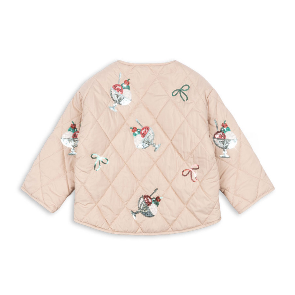 콩제슬래드 플로라 스팽글 자켓 젤라또(Konges Sløjd Flora Sequin Jacket Gelato) - 2