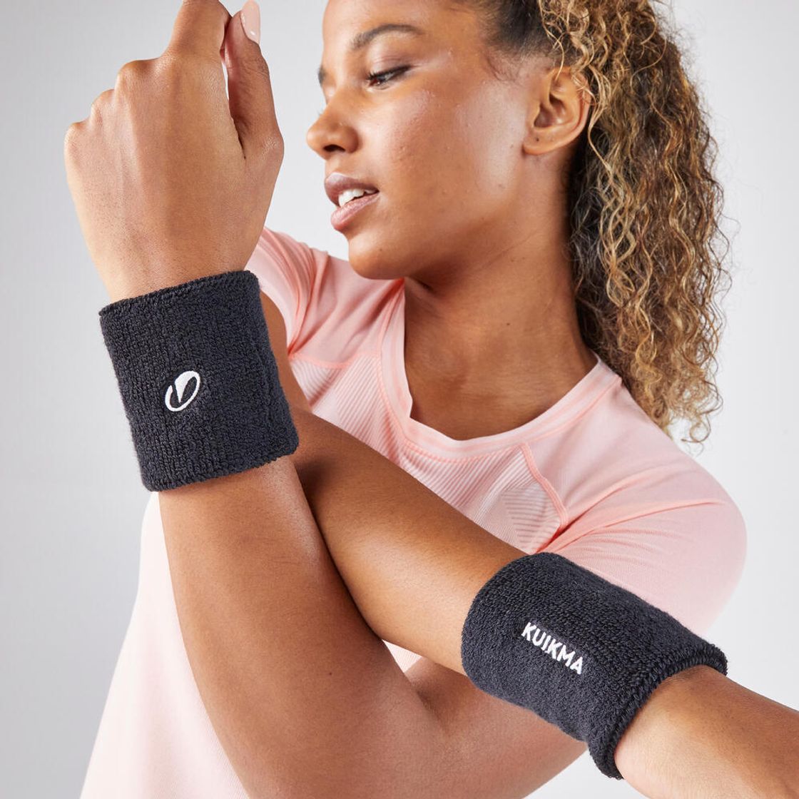 데카트론 스포츠 손목밴드 TW100 스모크 블랙(DECATHLON Sports Wristband TW100 Smoke Black) - 3
