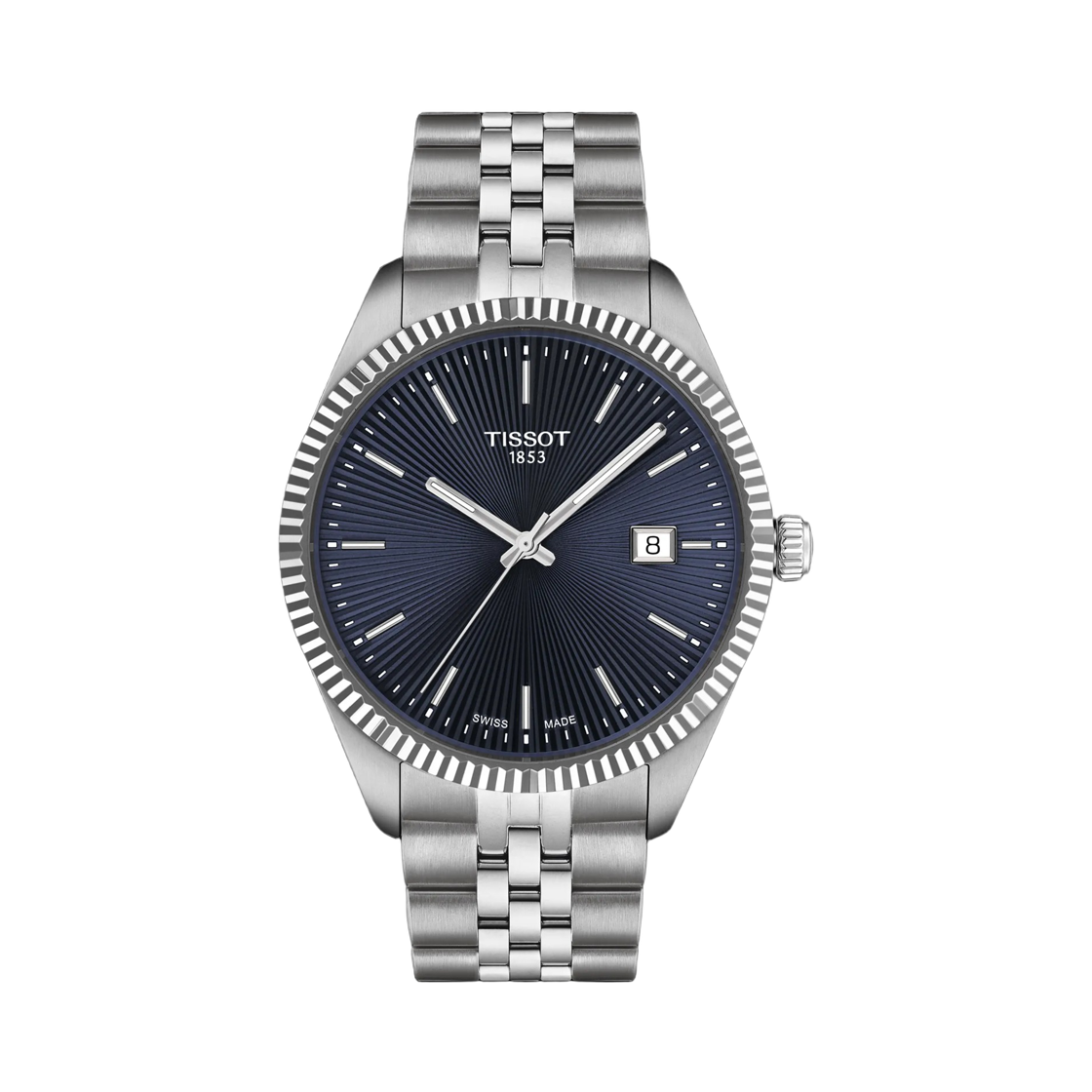 티쏘 발라드 쿼츠 40mm 스테인리스 스틸 그레이 블루(Tissot Ballade Quartz 40mm Stainless Steel Grey Blue)