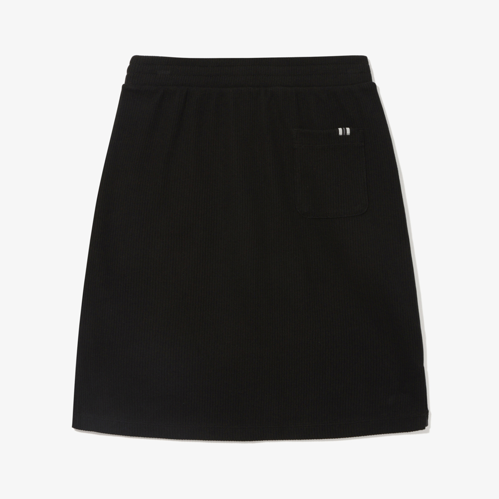 [6% 적립] 휠라 1911 니트 트랙 스커트 블랙([6% 적립] FILA 1911 Knit Track Skirt Black) - 2