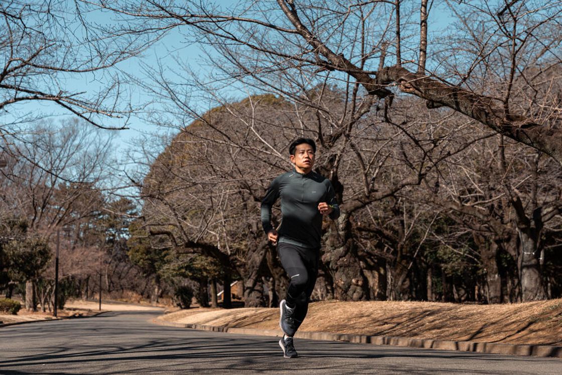 데카트론 남성 하프집 러닝 긴팔 티 런 드라이 500 스모크 그린(DECATHLON Men’s Half-Zip Running Long-Sleeved T-Shirt Run Dry 500 Smoke Green) - 10