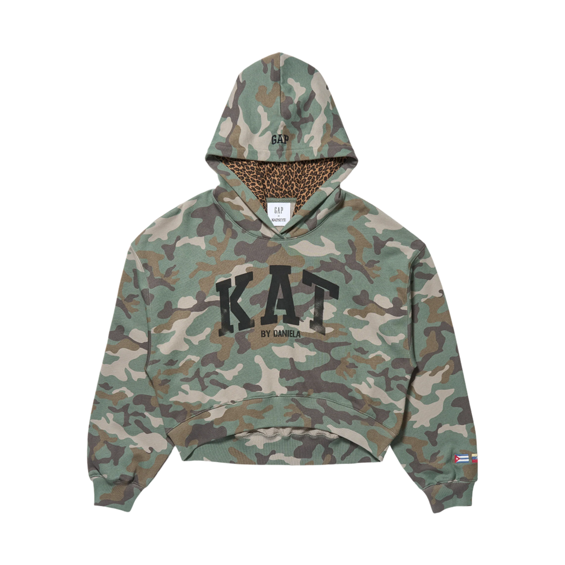갭 x 캣츠아이 다니엘라 후디 카모(Gap x Ketseye Daniela Hoodie Camo)