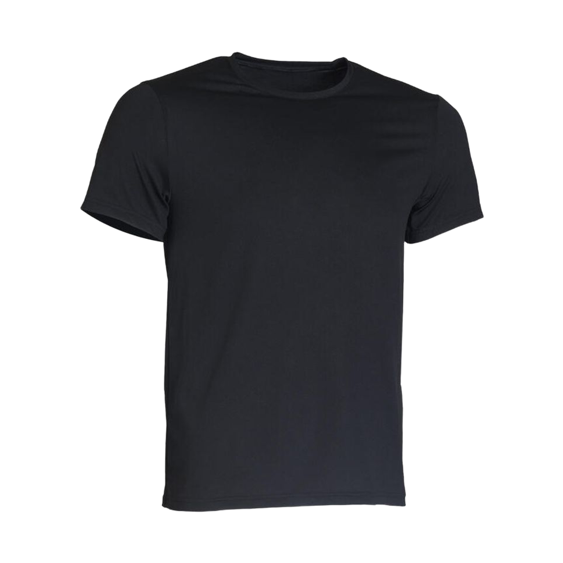 데카트론 남성 피트니스 반팔 티 100 블랙(DECATHLON Men's Fitness Short-Sleeved T-Shirt 100 Black) - 1