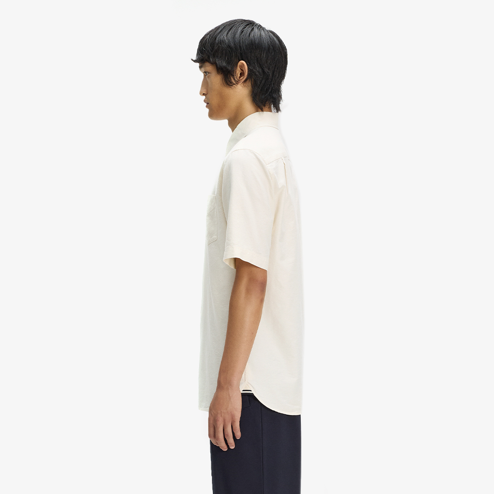 프레드페리 숏 슬리브 옥스포드 셔츠 에크루(Fred Perry S S Oxford Shirt Ecru) - 2