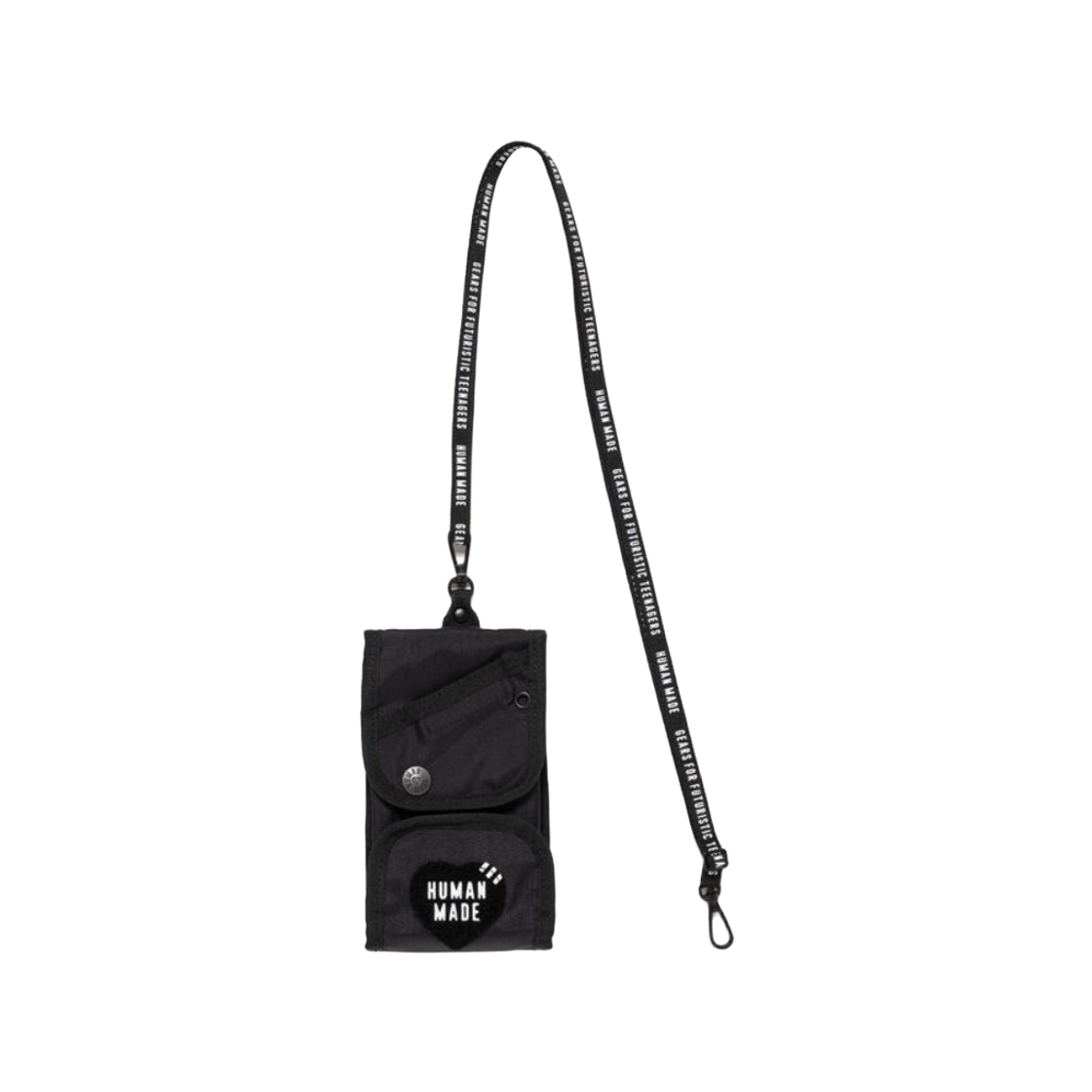 HM31GD041 Human Made Military Pouch Black