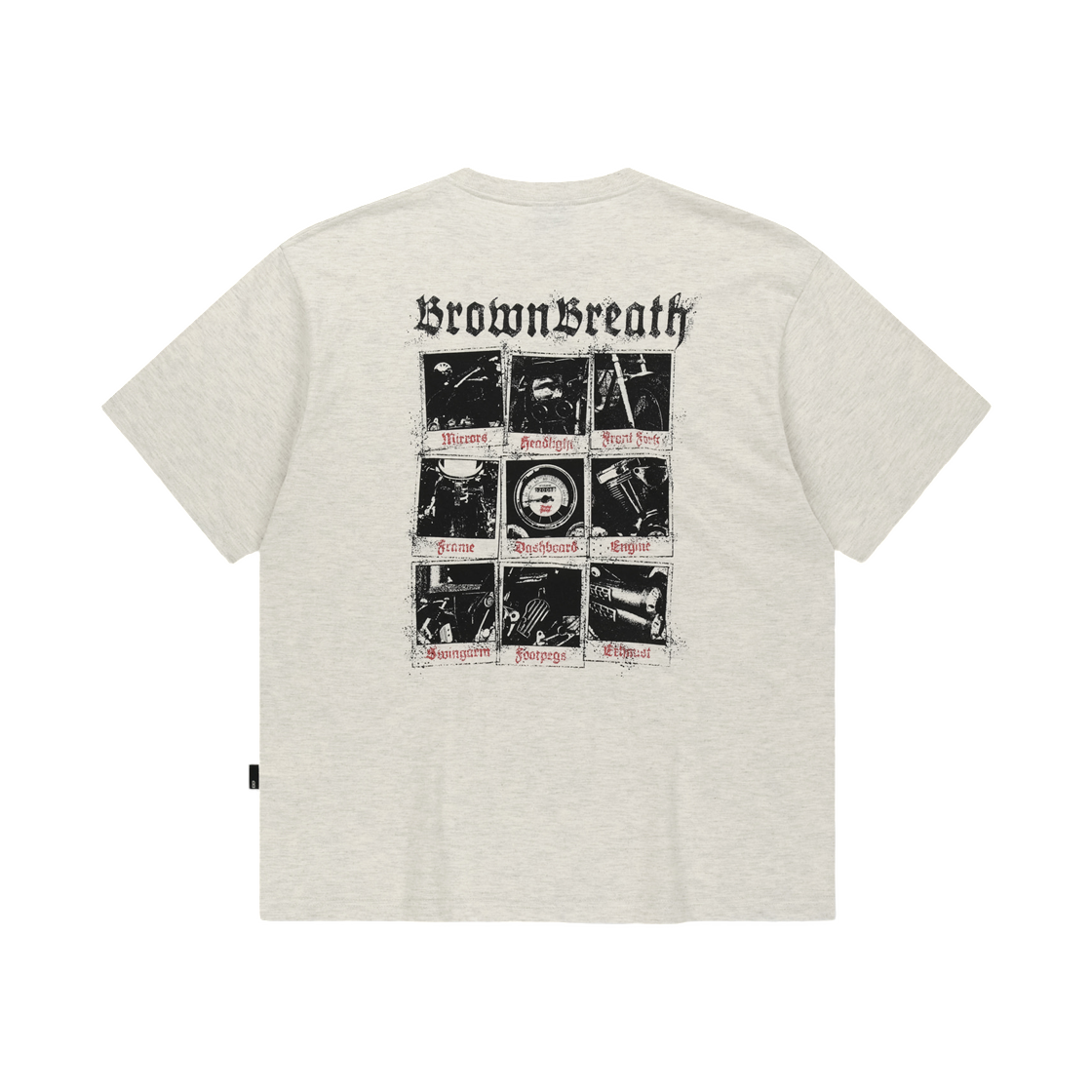 BLMMST018OA Brownbreath Gear Tile T-Shirt Oatmeal