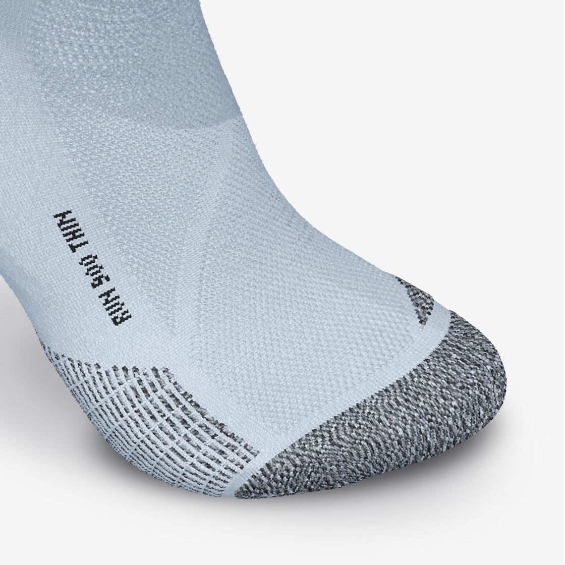 데카트론 러닝 얇은 중목 카프 양말 1켤레 런 900 딜리케이트 블루(DECATHLON Running Thin Mid-Cut Calf Socks 1 Pair Run 900 Delicate Blue) - 4