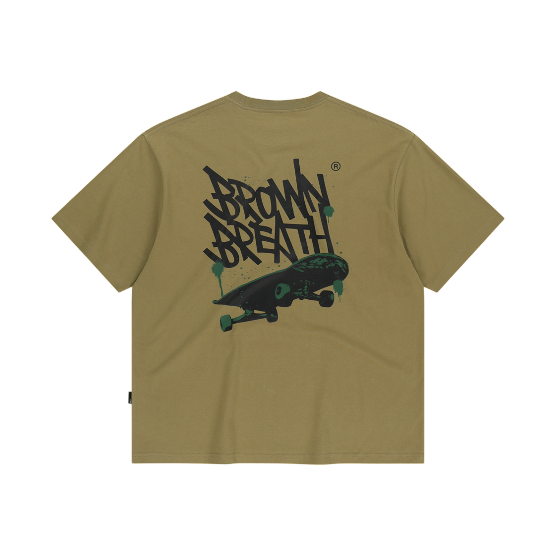 BLMMST002BE Brownbreath Board Tag T-Shirt Beige