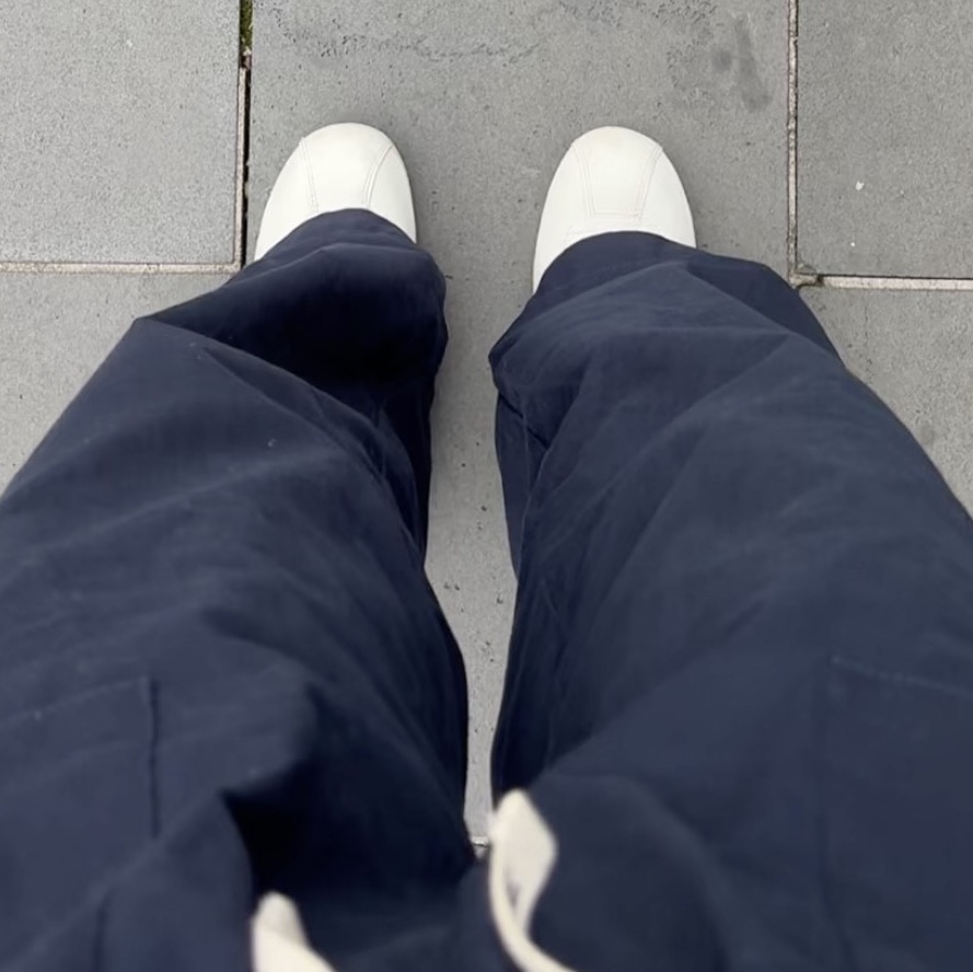 (W) Nike Cortez Sail Cacao Wow 착용 스타일