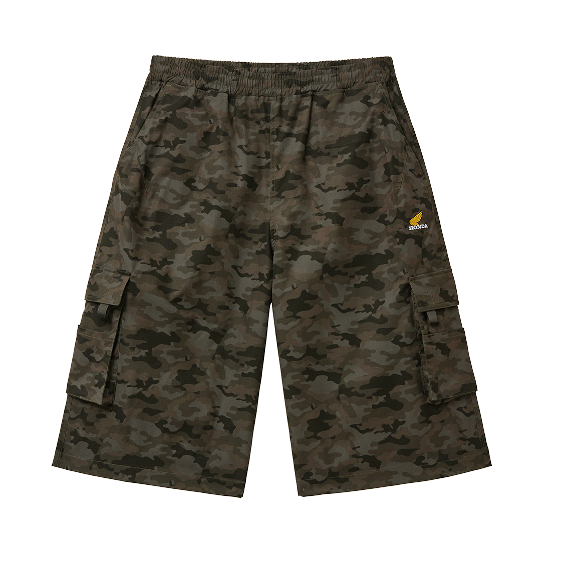 혼다 나일론 카고 버뮤다 쇼츠 카모(Honda Nylon Cargo Bermuda Shorts Camo)