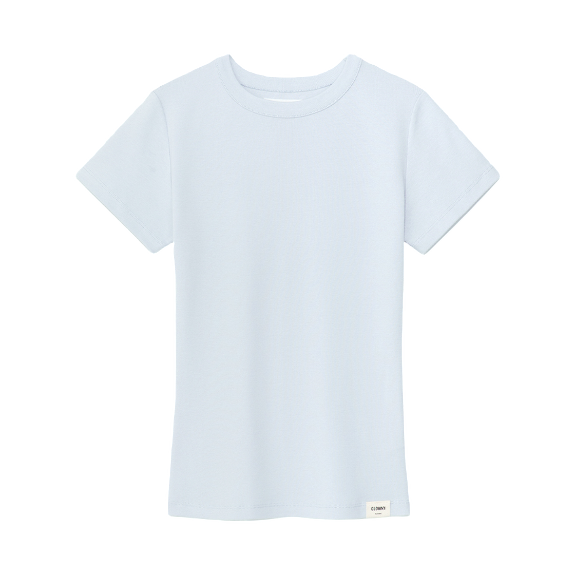 (W) 글로니 G 클래식 피티드 티셔츠 코튼 캔디((W) Glowny G Classic Fitted T-Shirt Cotton Candy) - 1