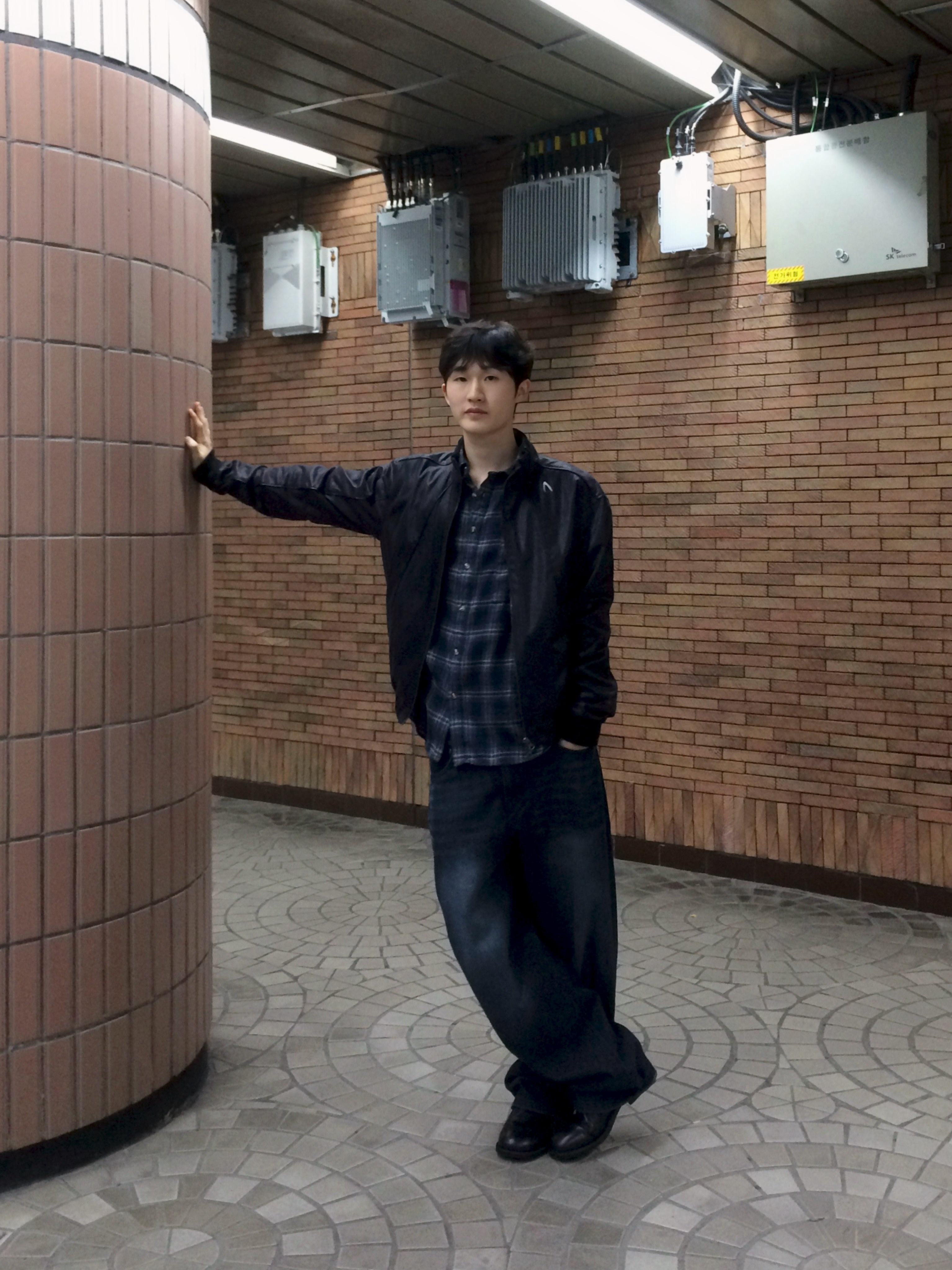 Kinchi Shower - 808 (a) Black 착용 스타일 - 2