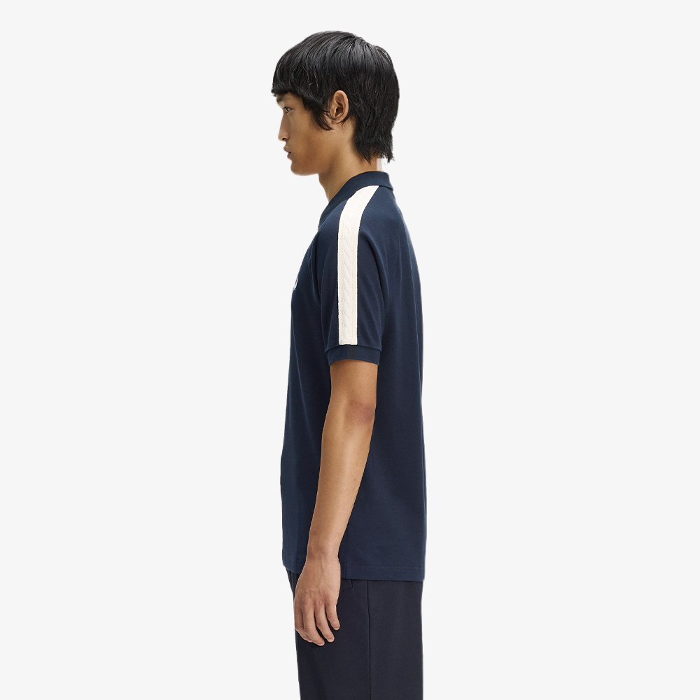 프레드페리 케이블 테잎 폴로 셔츠 네이비(Fred Perry Cable Taped Polo Shirt Navy) - 2