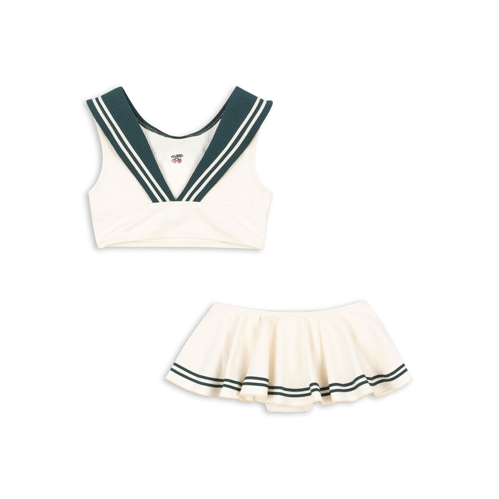 콩제슬래드 세일러 비키니 체리(Konges Sløjd Sailor Bikini Grs Cloud Dancer) - 2