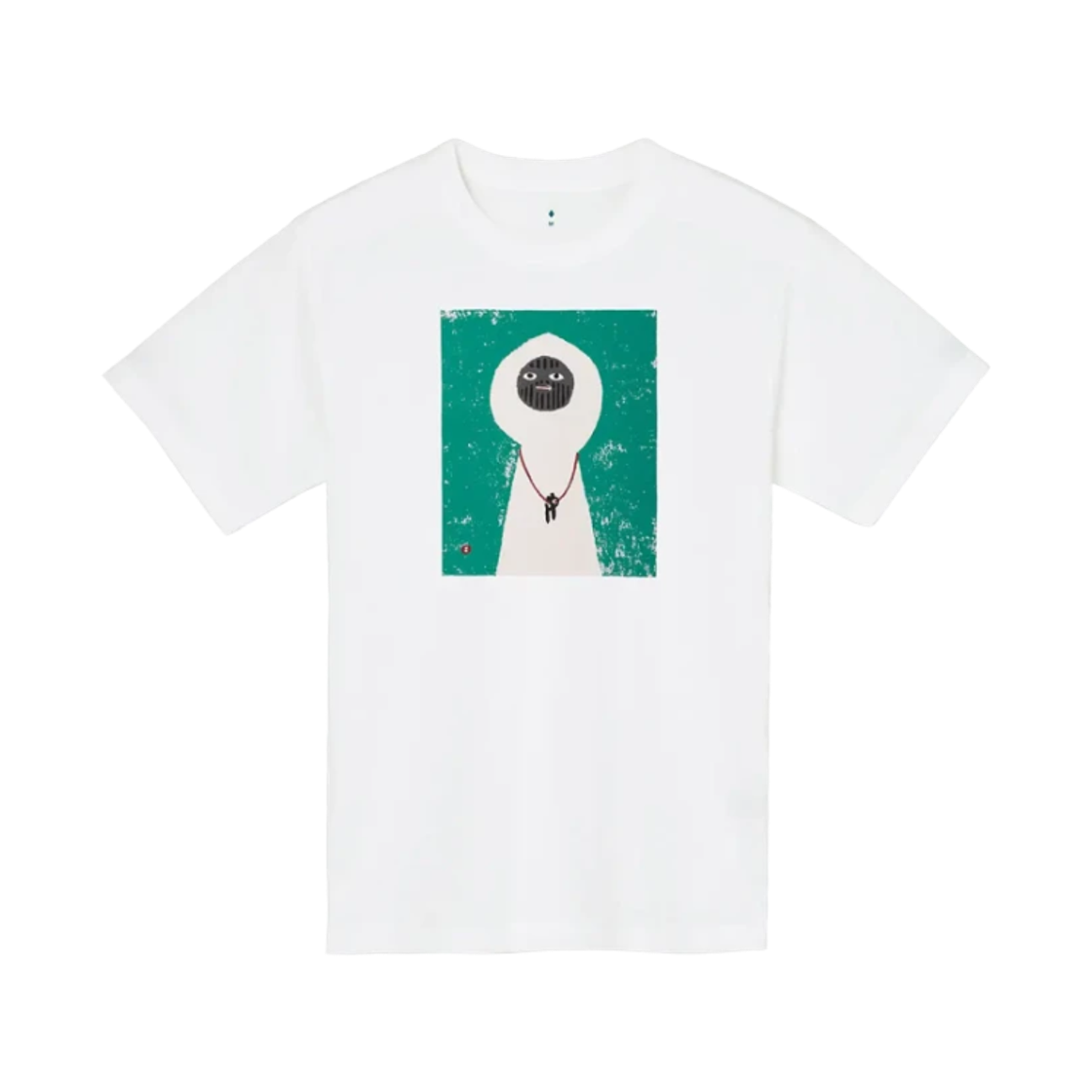 1114707 Montbell Wickron Shiroi Yamaotoko T-Shirt White
