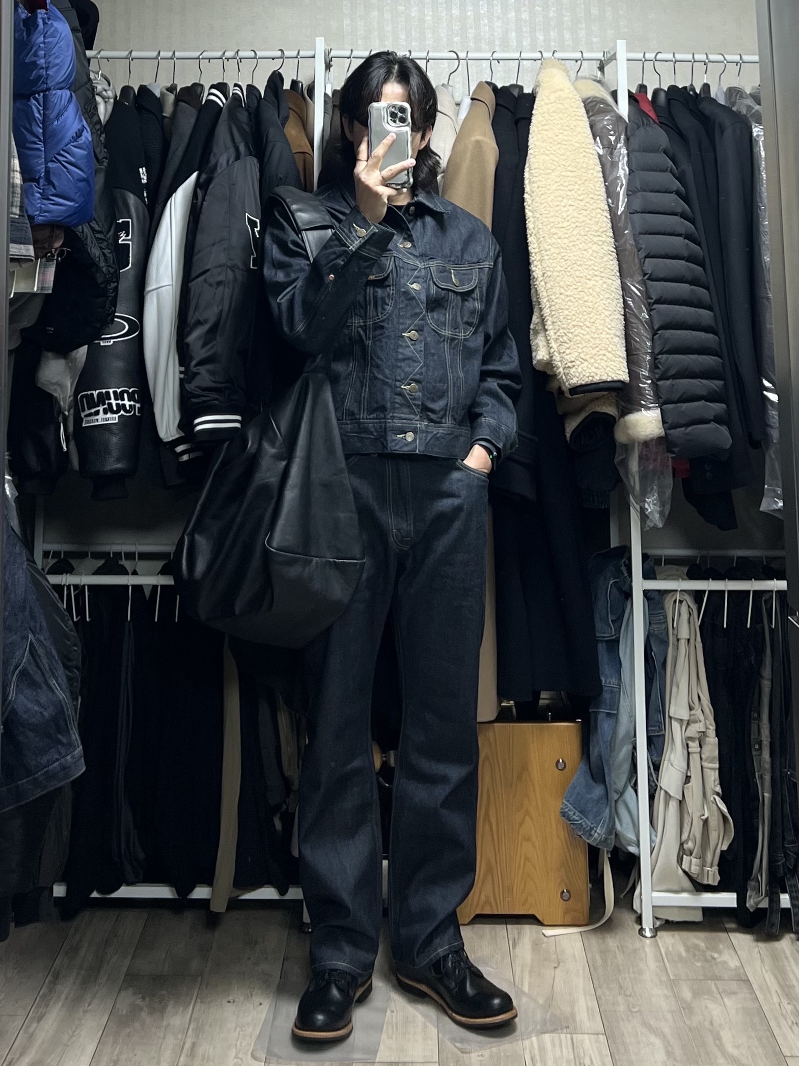 Red Wing Beckman 9423 Black Excalibur - D 착용 스타일