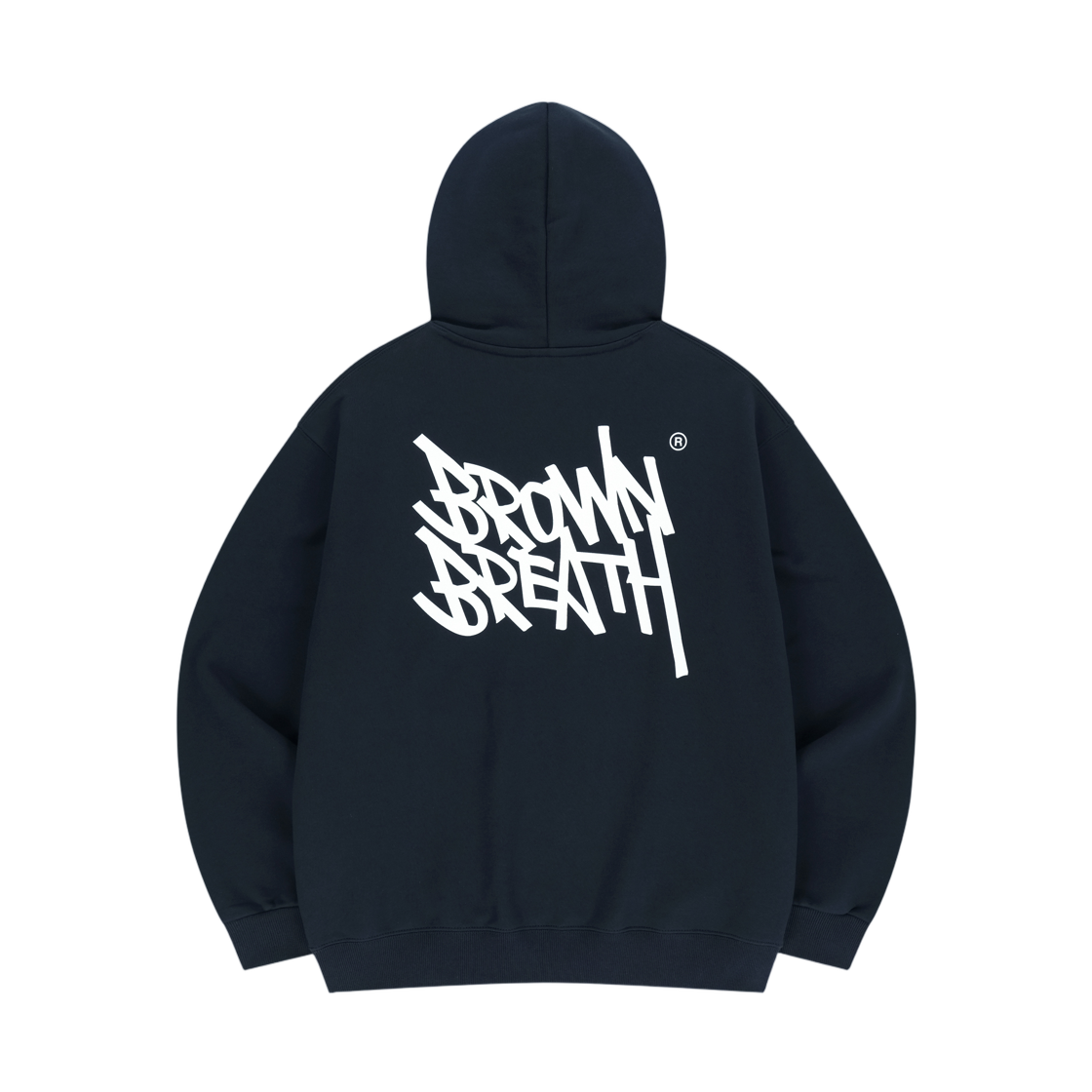 브라운브레스 태그 OG 후디 네이비(Brownbreath Tag OG Hoodie Navy)
