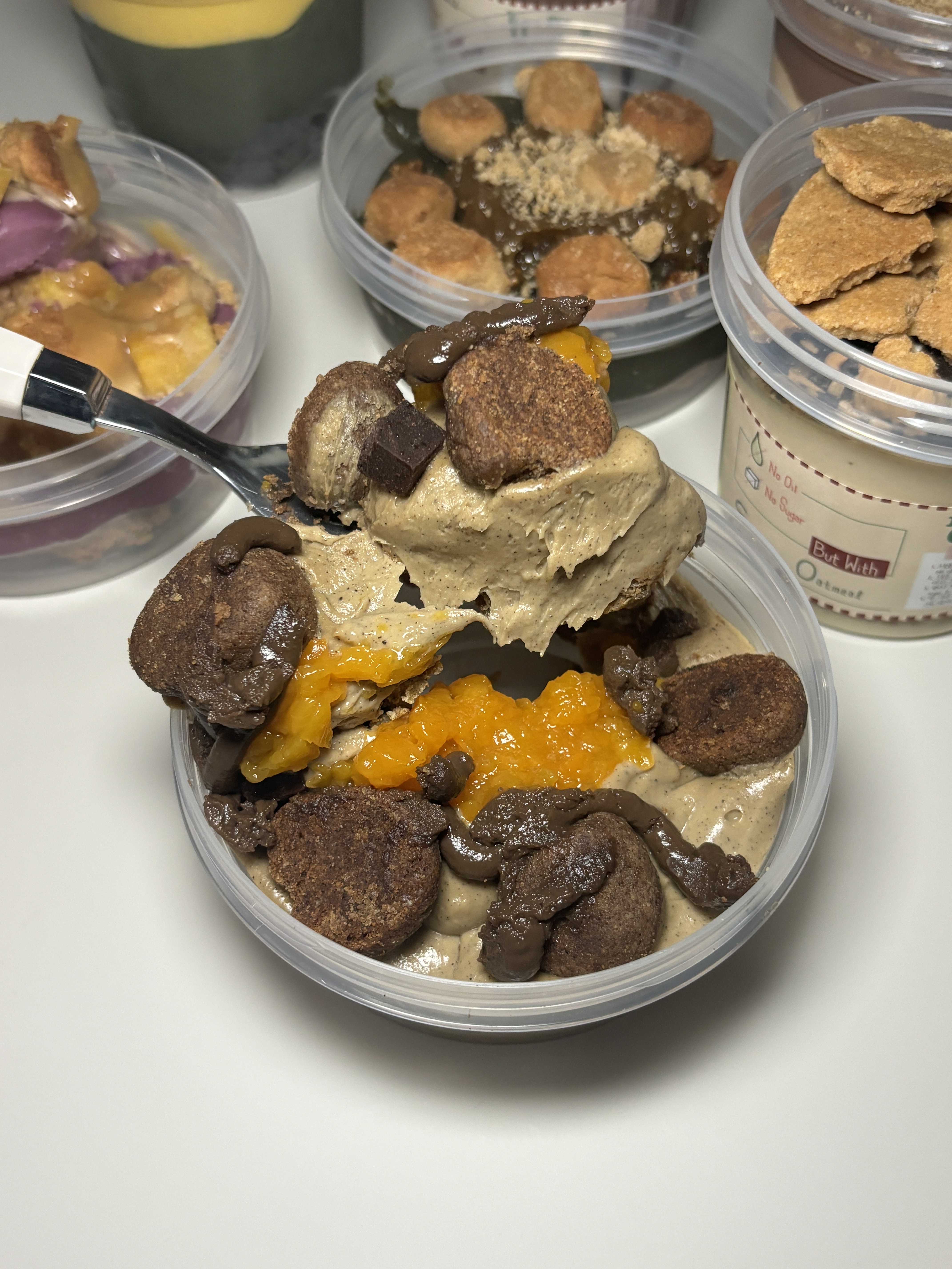 [KREAM 단독] EATFORREST Butter Ttok (4PCS) Variety 4 Type Set, [KREAM 단독] EATFORREST Basque Cheesecake Cup Set 착용 스타일 - 4