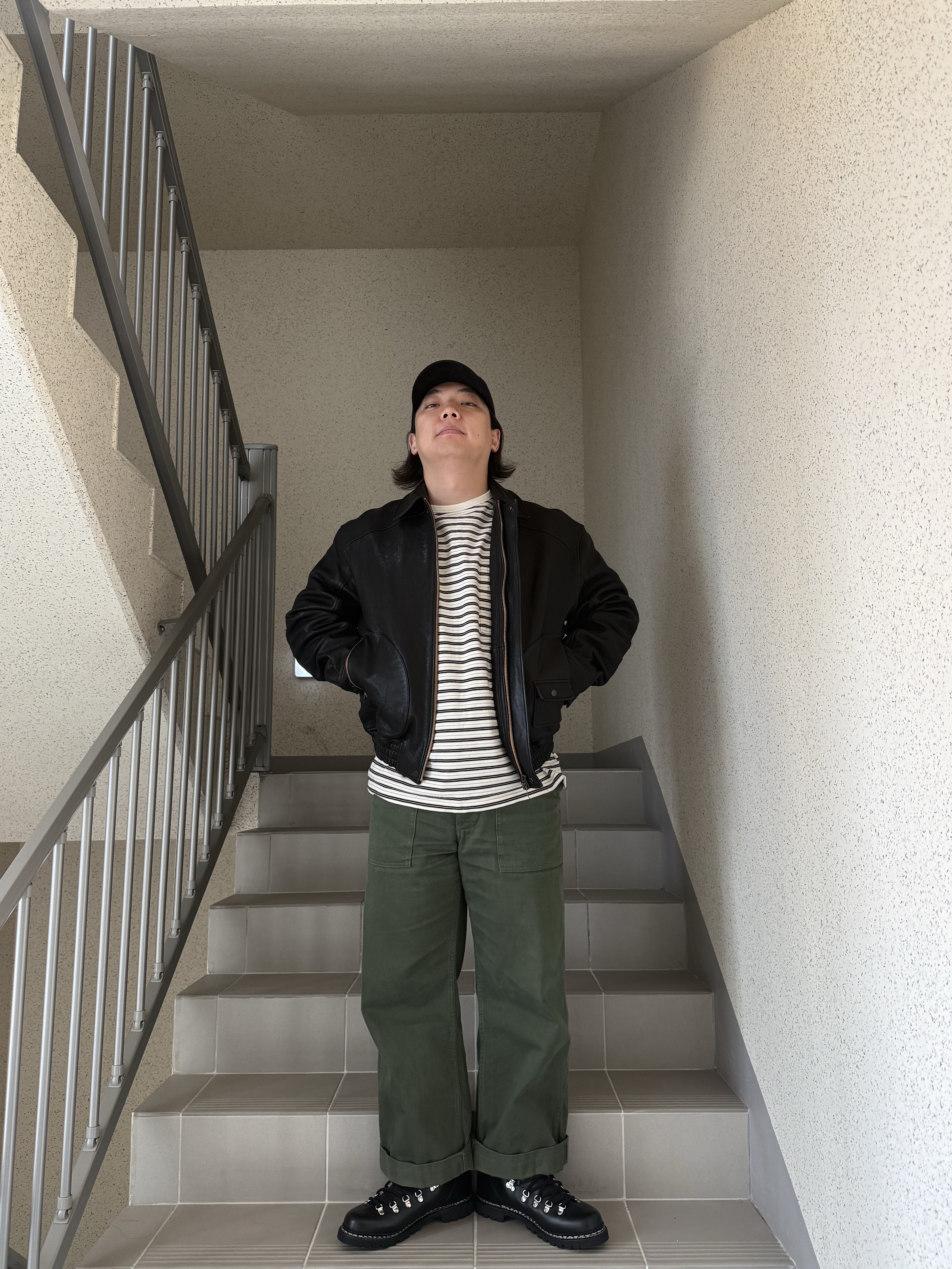 Paraboot Avoriaz Jannu Lisse Noir 착용 스타일 - 5