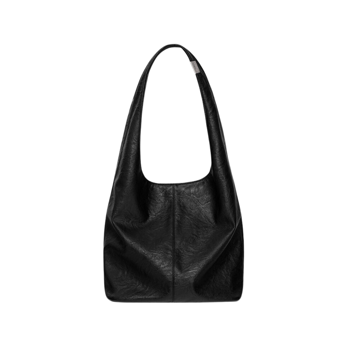 글로니 G 레더 숄더백 블랙(Glowny G Leather Shoulder Bag Black) - 1