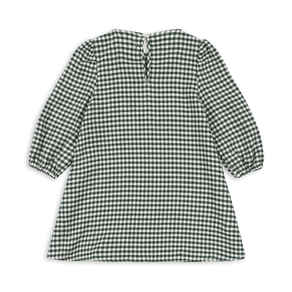 콩제슬래드 포레 드레스 그린(Konges Sløjd Foret Dress Gots Green Check) - 2