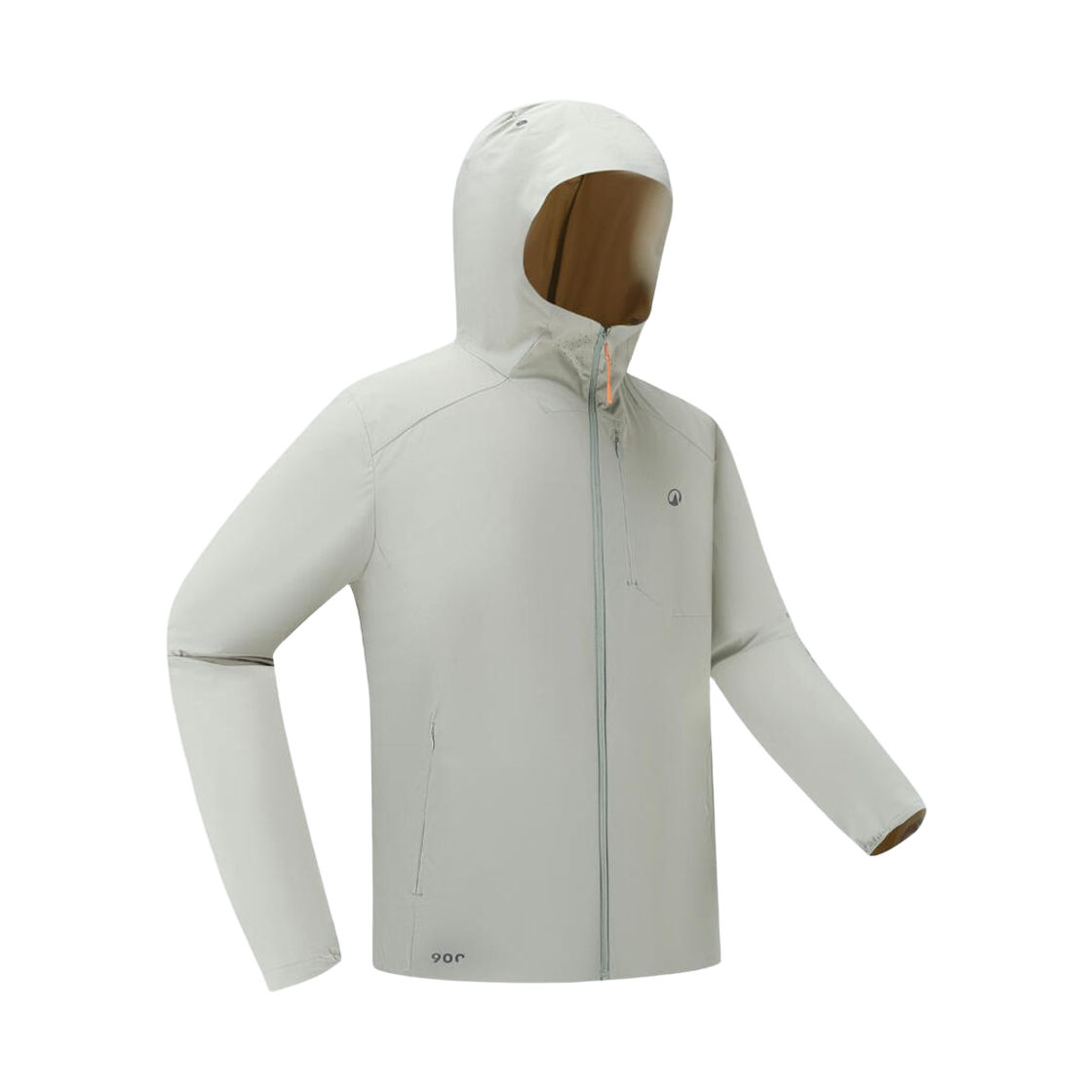 데카트론 남성 등산 바람막이 재킷 헬륨 900 세이지 그린(DECATHLON Men's Hiking Windbreaker Jacket Helium 900 Sage Green) - 1