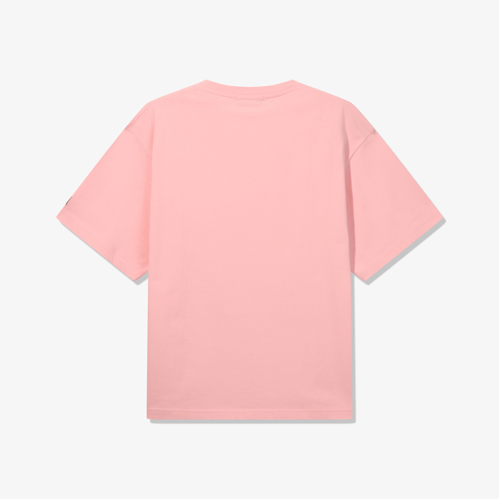 [6% 적립] 휠라 HERITAGE COLLECTION 바운스 스몰 그래픽 반팔티 핑크([6% 적립] FILA HERITAGE COLLECTION Bounce The Ball Boxy T-Shirt Pink) - 3