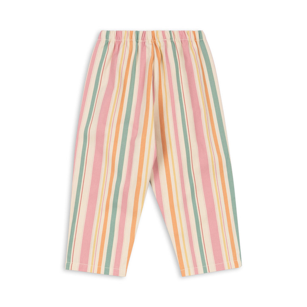 콩제슬래드 프랭키 팬츠 스트라이프(Konges Sløjd Frankie Pants Gots Miami Stripe) - 2