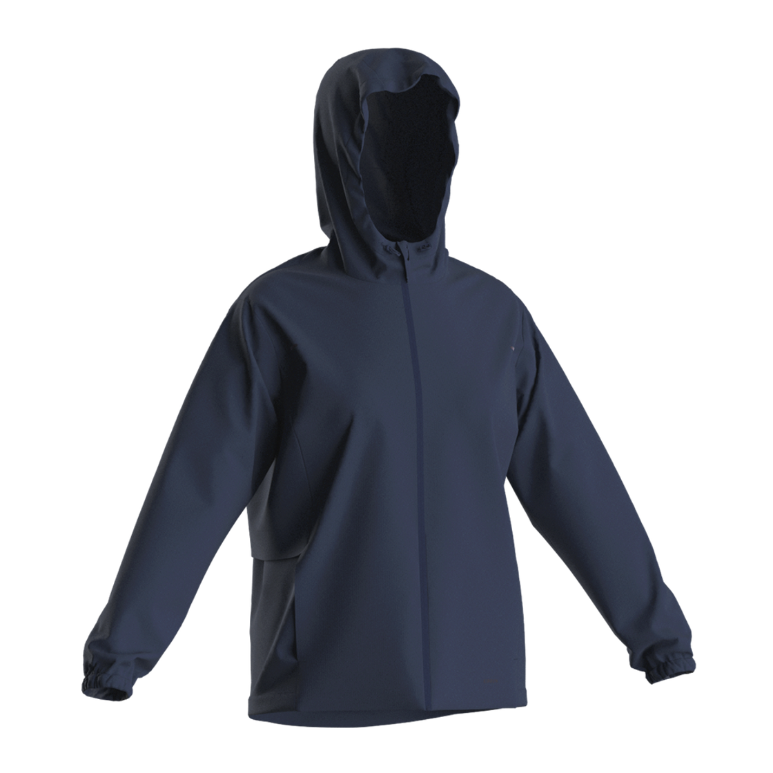 데카트론 여성 러닝 방수 재킷 런 레인 100 아스팔트 블루(DECATHLON Women’s Running Waterproof Jacket Run Rain 100 Asphalt Blue) - 1