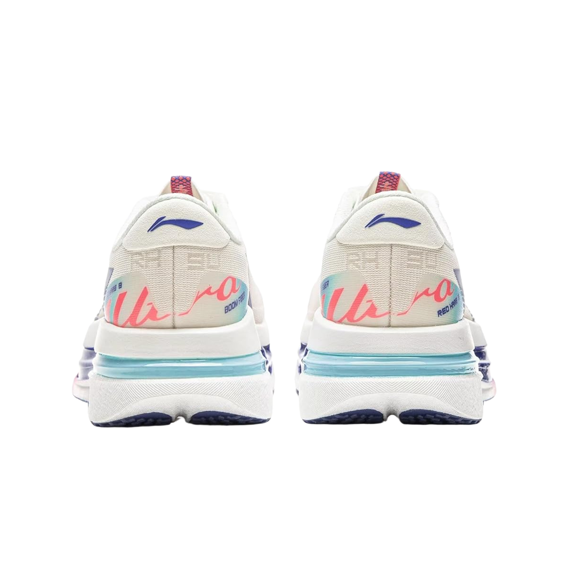 (W) 리닝 레드 헤어 9 울트라 샴페인 화이트 로얄 블루((W) LiNing Red Hare 9 Ultra Champagne White Royal Blue) - 3