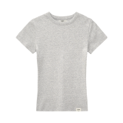 (W) Glowny G Classic Fitted T-Shirt Melange Grey