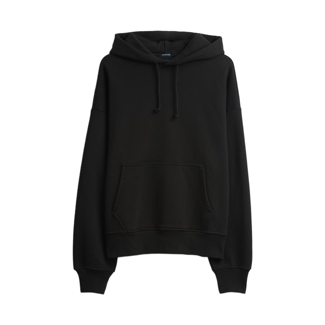 (W) 갭 엑스트라 헤비웨이트 프렌치 테리 후드 트루 블랙((W) Gap Extra Heavyweight French Terry Hoodie True Black) - 1